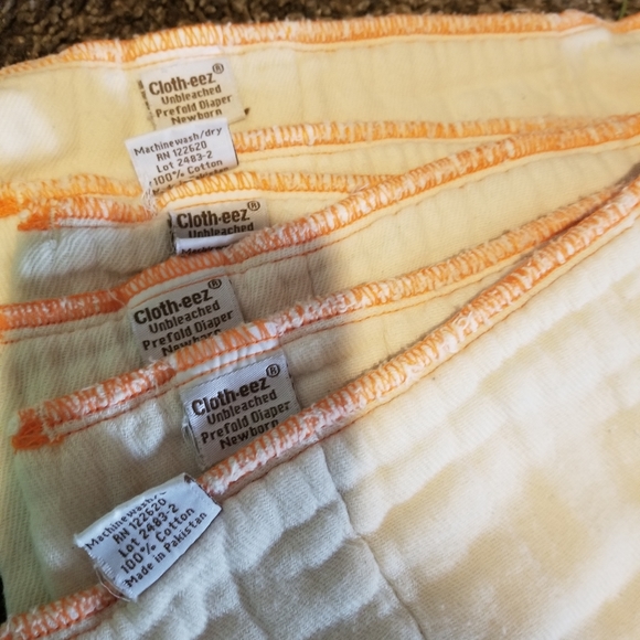 Cloth eez prefold and work horse diapers - Picture 5 of 7